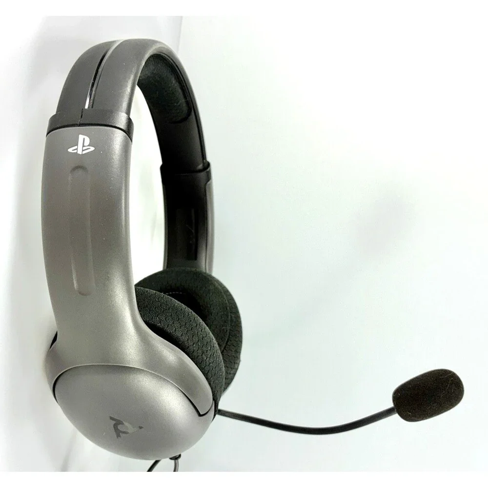 PDP LVL 40 Black Wired Stereo Gaming Stereo Headset for PS4 Model 051-108 Tested